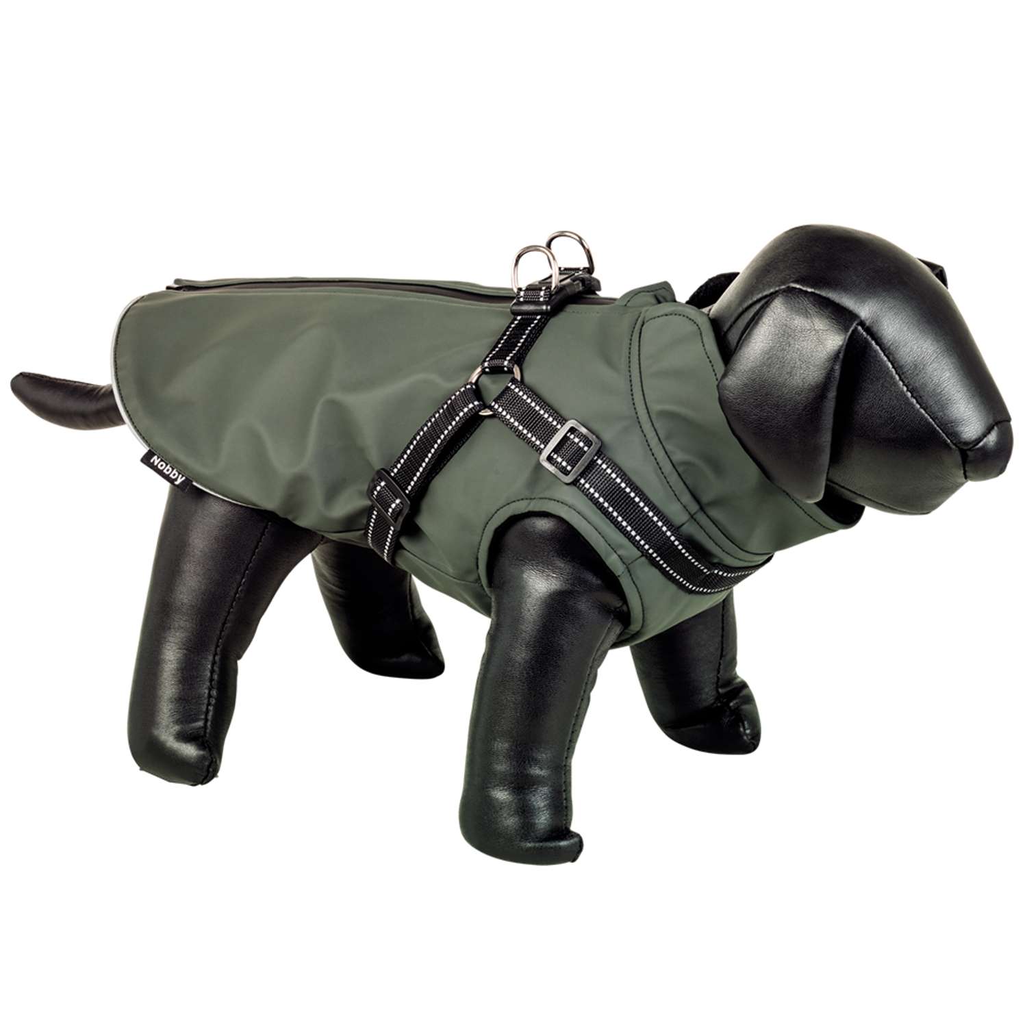 Regnjakke - ANTEKA 2 i 1 - 26 cm - Grøn
