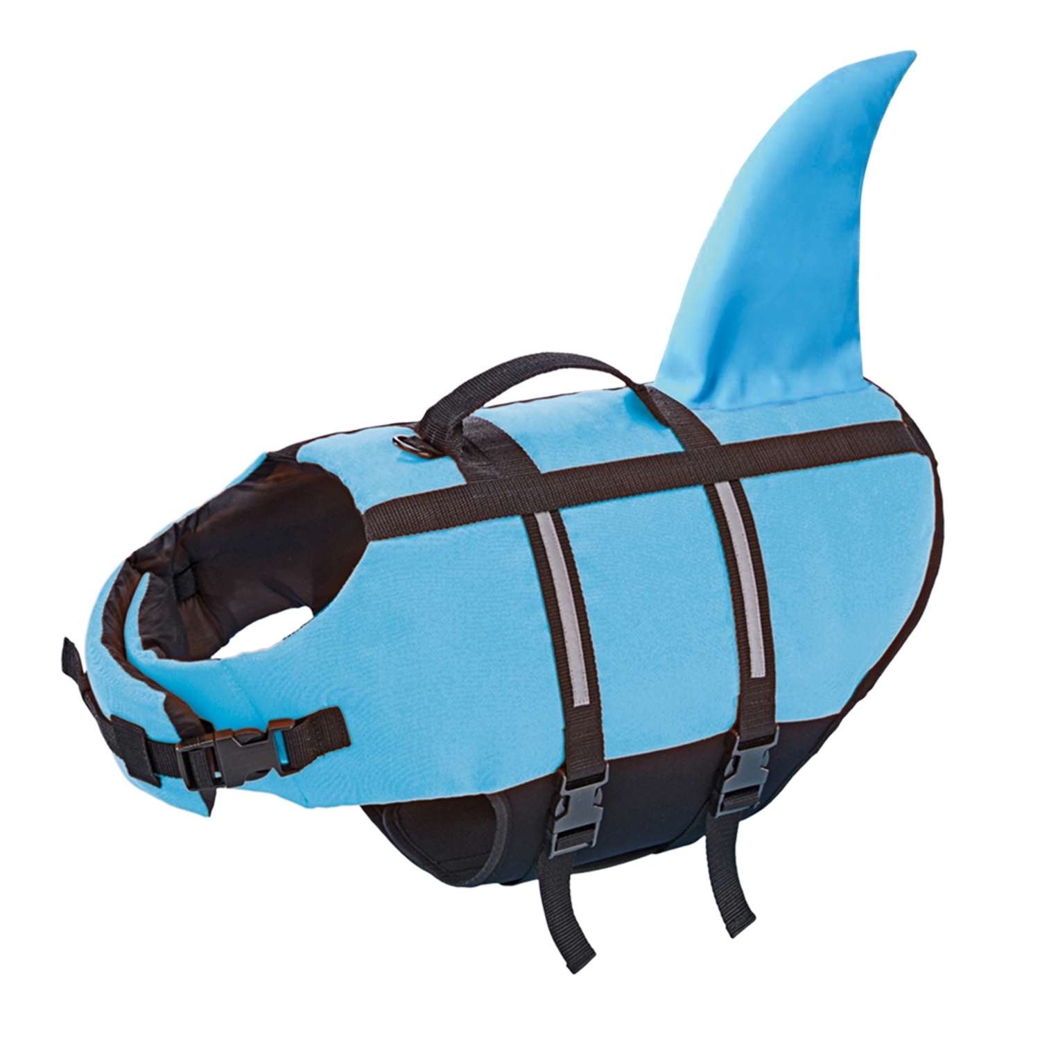 Redningsvest Sharki - size: L - 40 cm - Blå