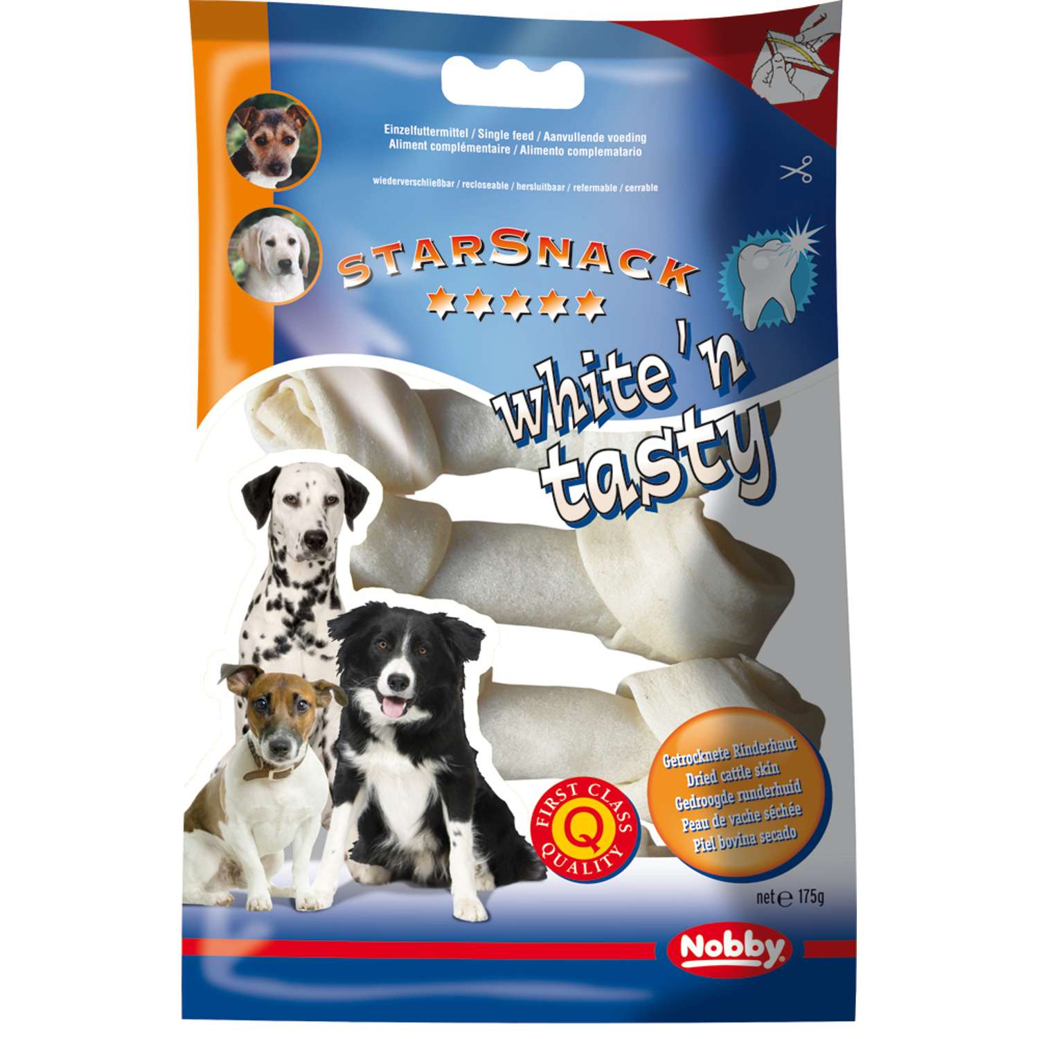 StarSnack Knudeben White 'n Tasty - 140 g