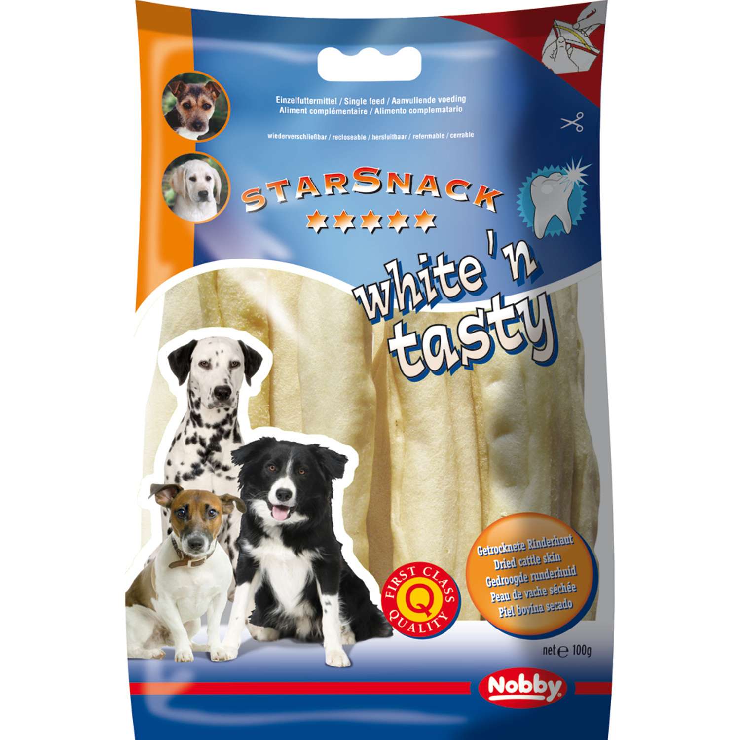 StarSnack Tyggerulle White 'n Tasty - 100 g
