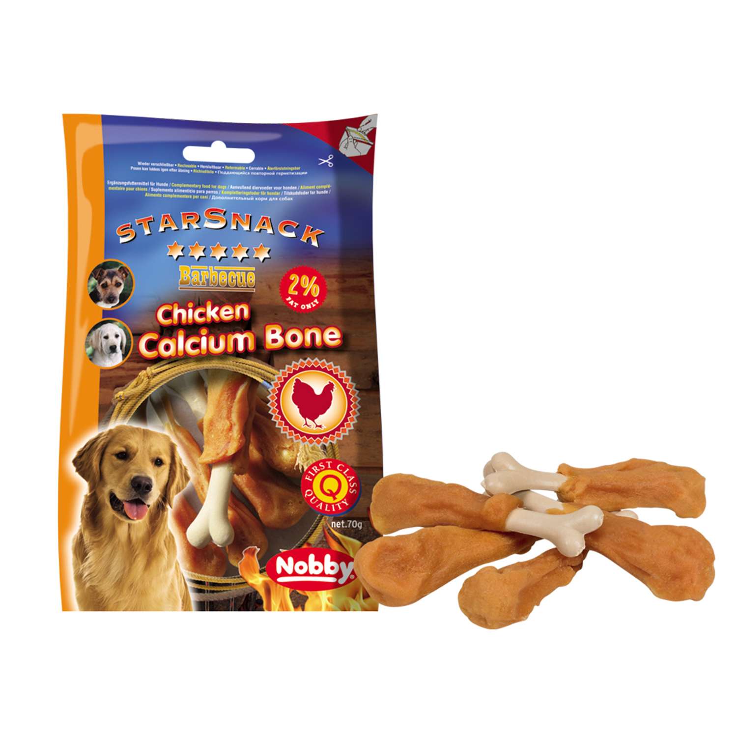 StarSnack Chicken Calcium Bone - 70 g