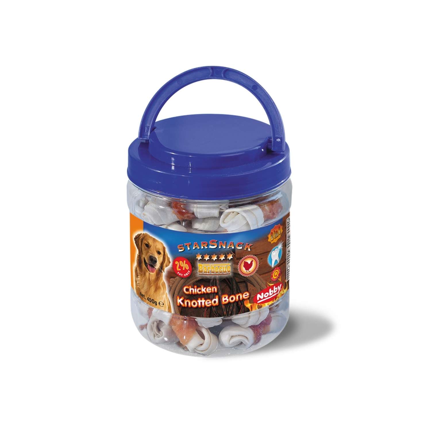 StarSnack BBQ knudeben m/kylling - 400 g