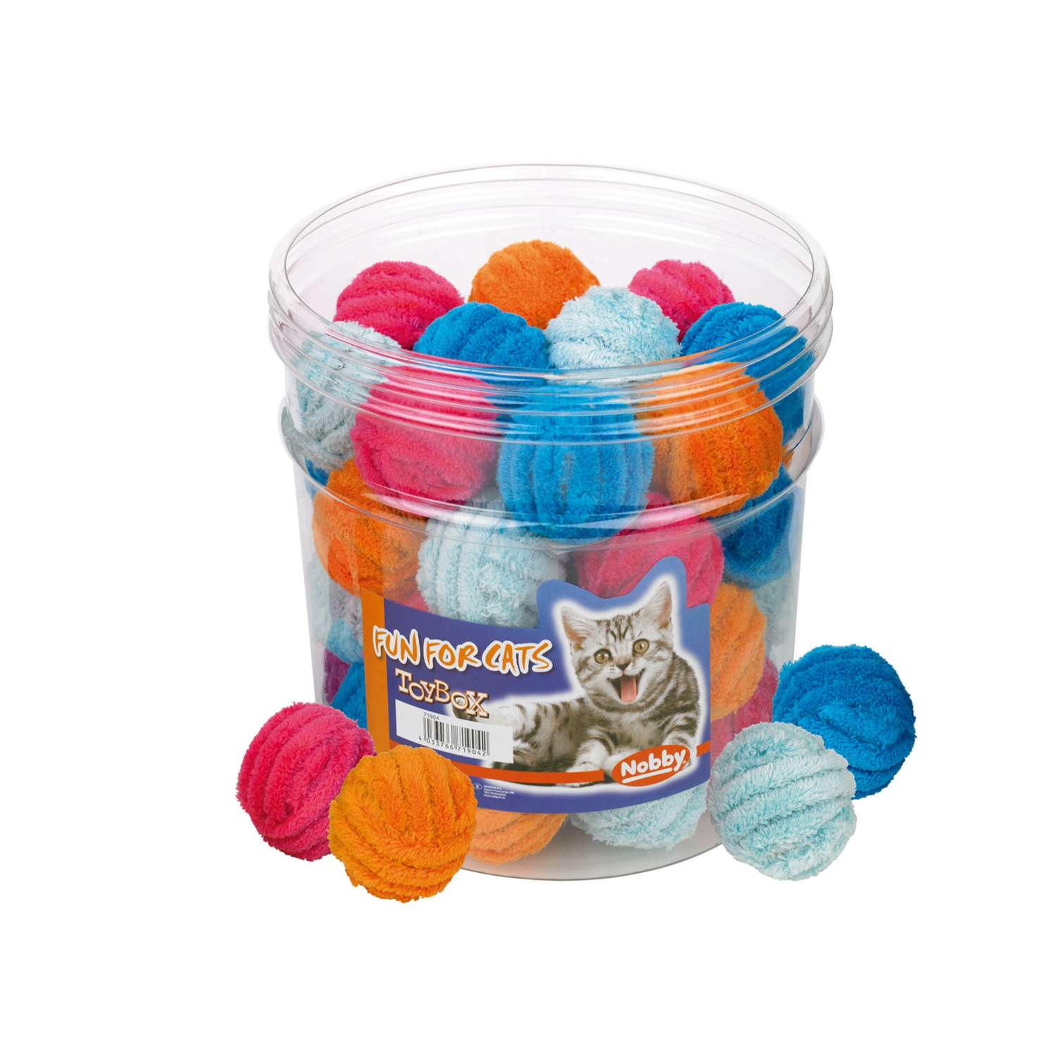 Toy box kat, plusbold, 40 stk
