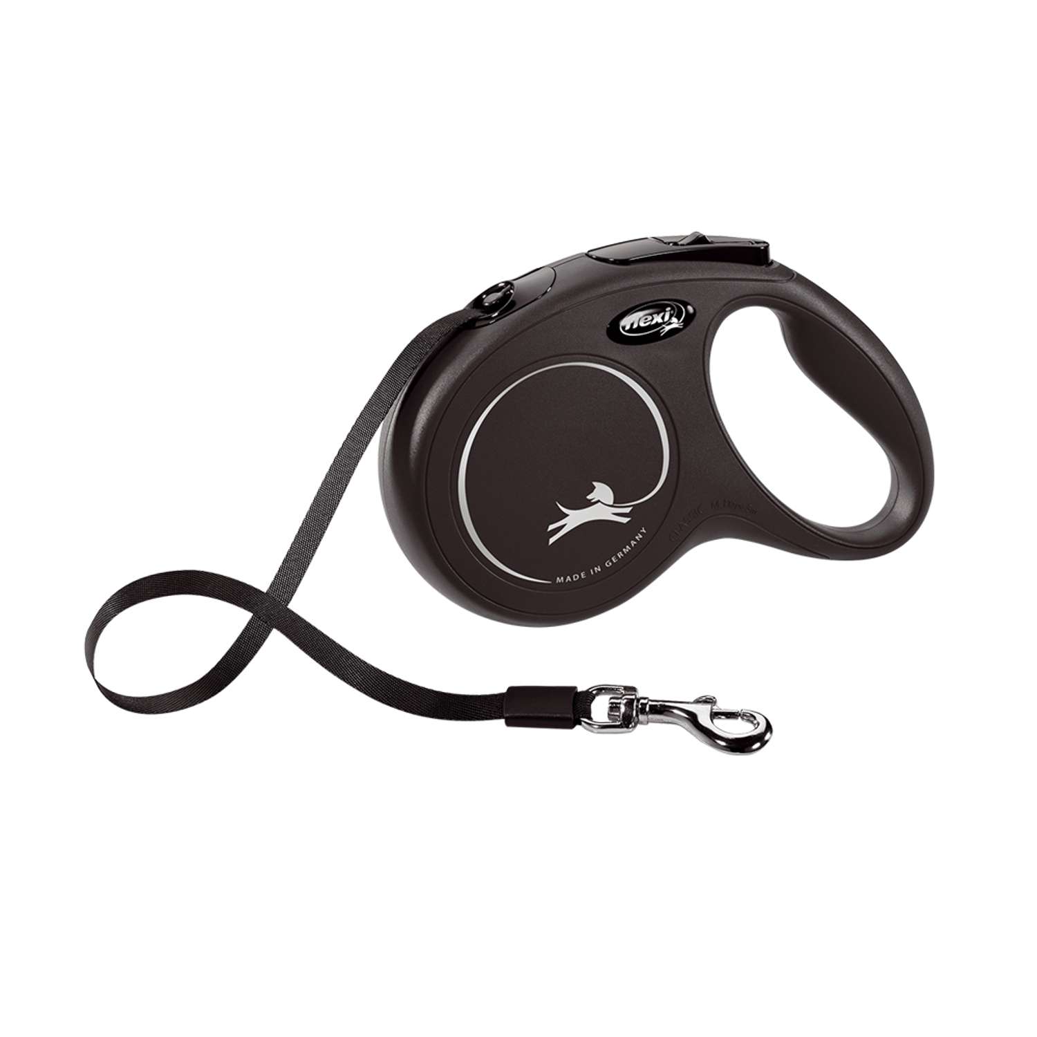 Flexi New Classic - Black - M: 5 m