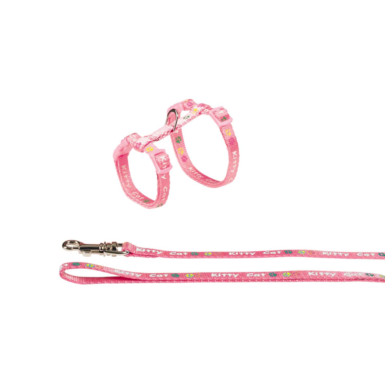 Kattesele & -line, "KITTY CAT" 120 cm/20-32 cm - Pink - 120 cm