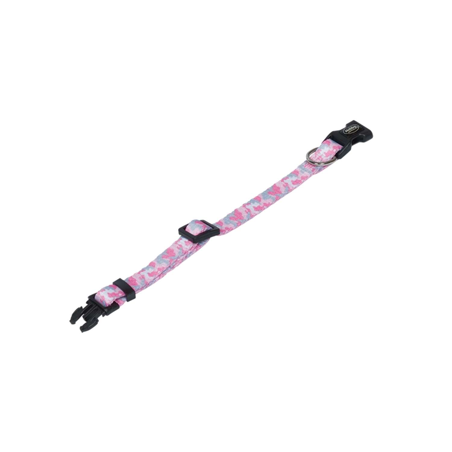 Halsbånd "Camouflage" - Pink - L: 13-20 cm, B: 10 mm