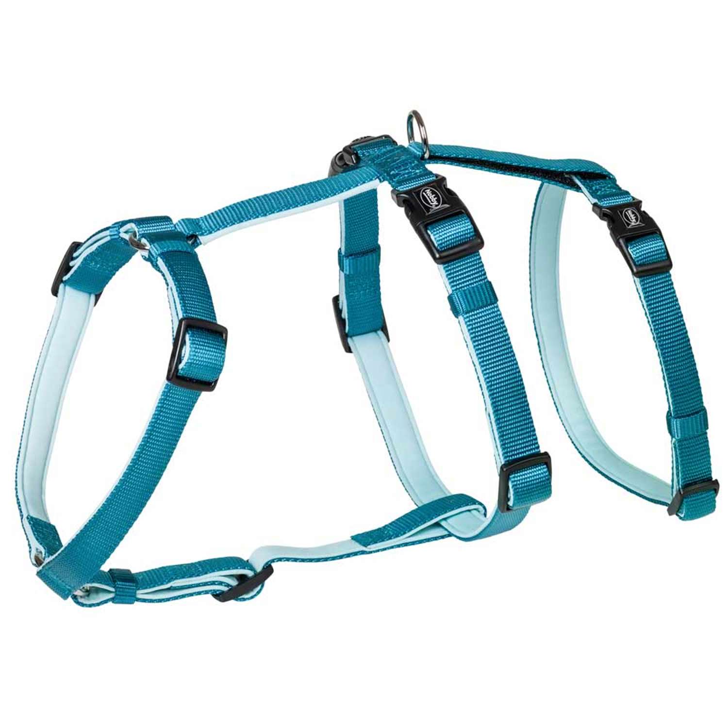 Safety sele Turva - Lyseblå - Hals: 24-34 cm, mave: 30-40 cm, 10 mm