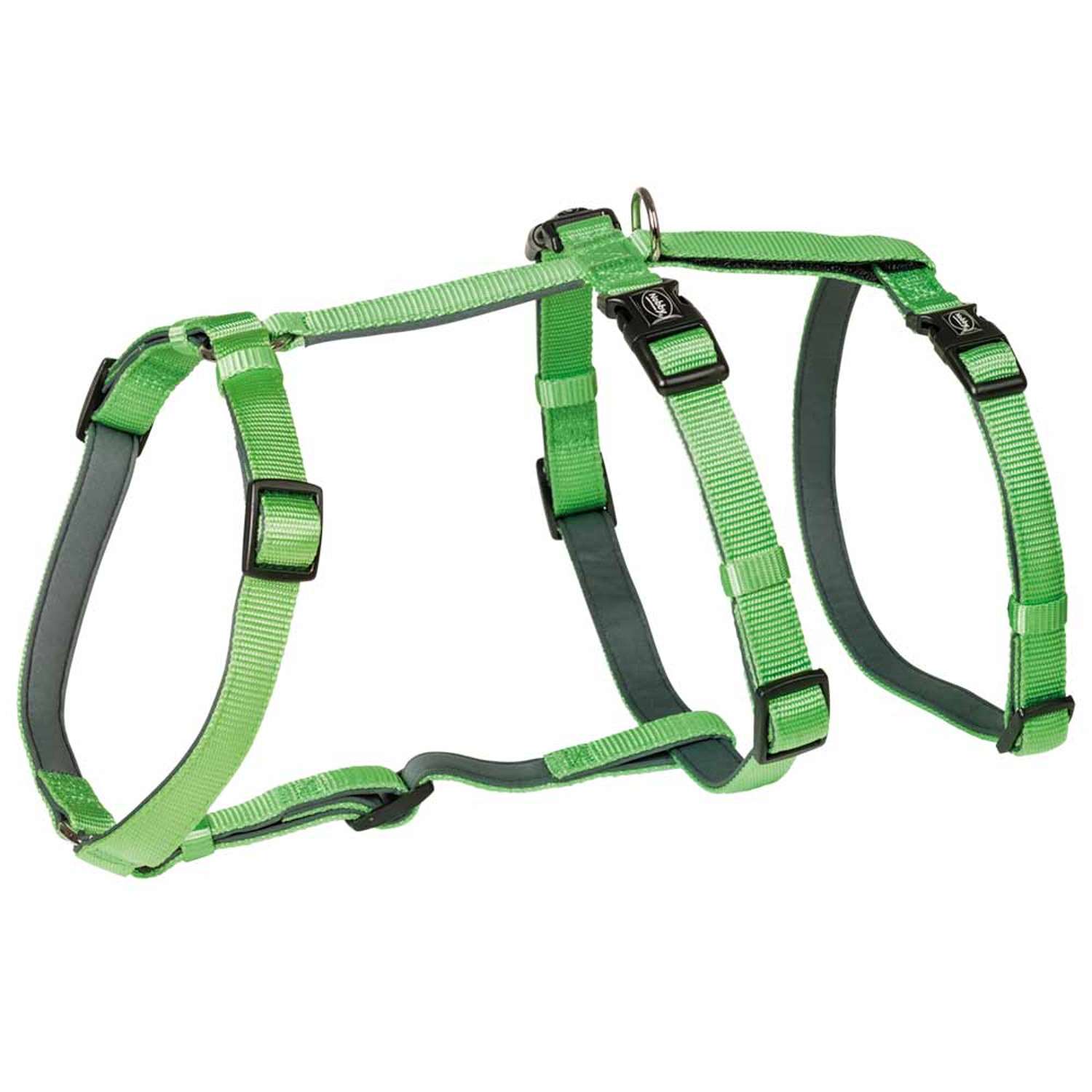 Safety sele Turva - Lysegrøn - Hals: 24-34 cm, mave: 30-40 cm, 10 mm