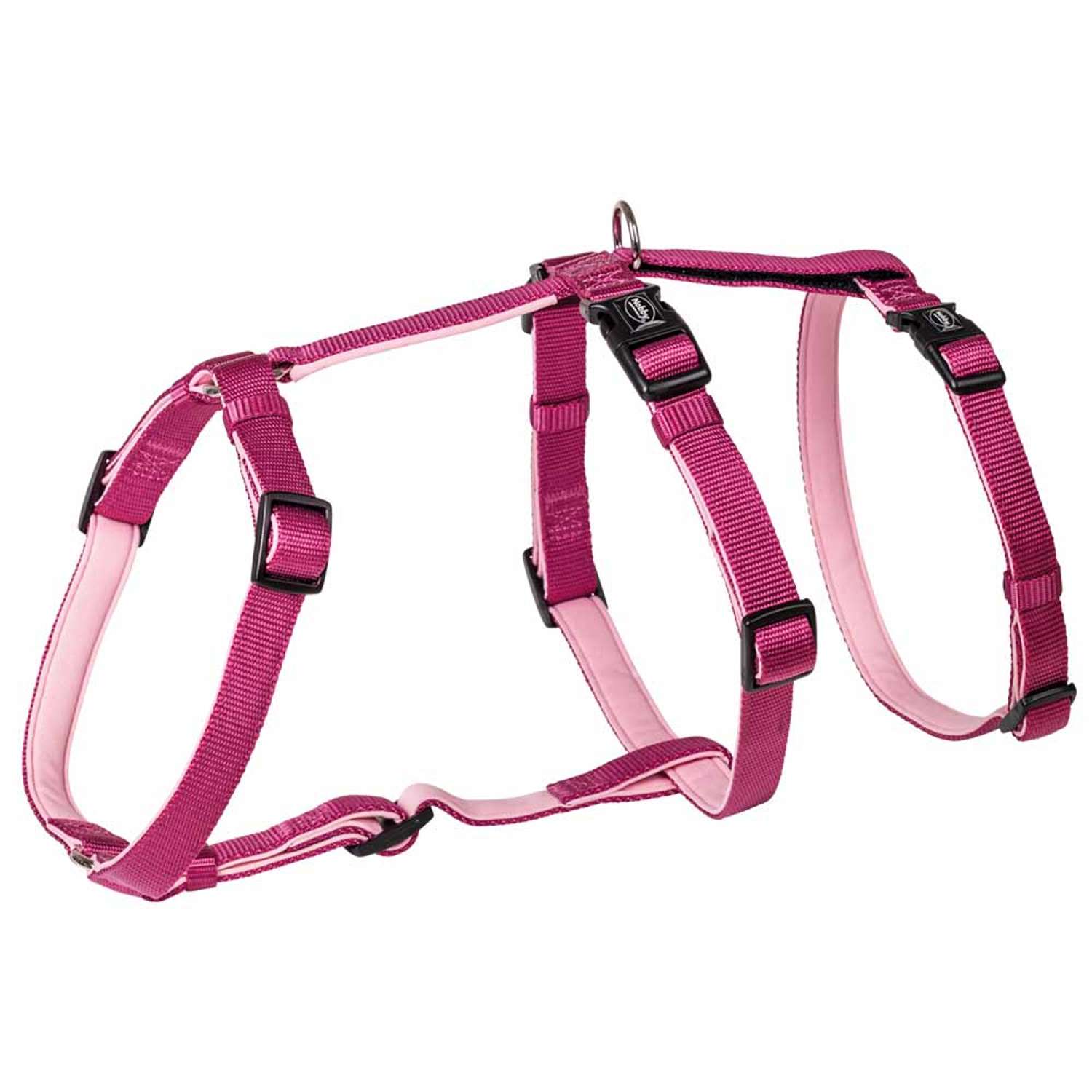 Safety sele Turva - Raspberry - Hals: 42-60 cm, mave: 50-75 cm, 20 mm