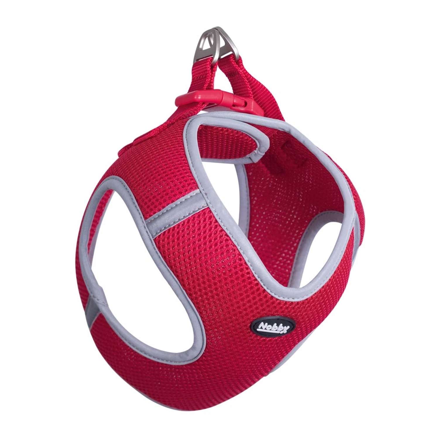 Mesh Sele DELIGHT - Red - M: chest: 38-43 cm, waist: 45-50 cm, 20 mm