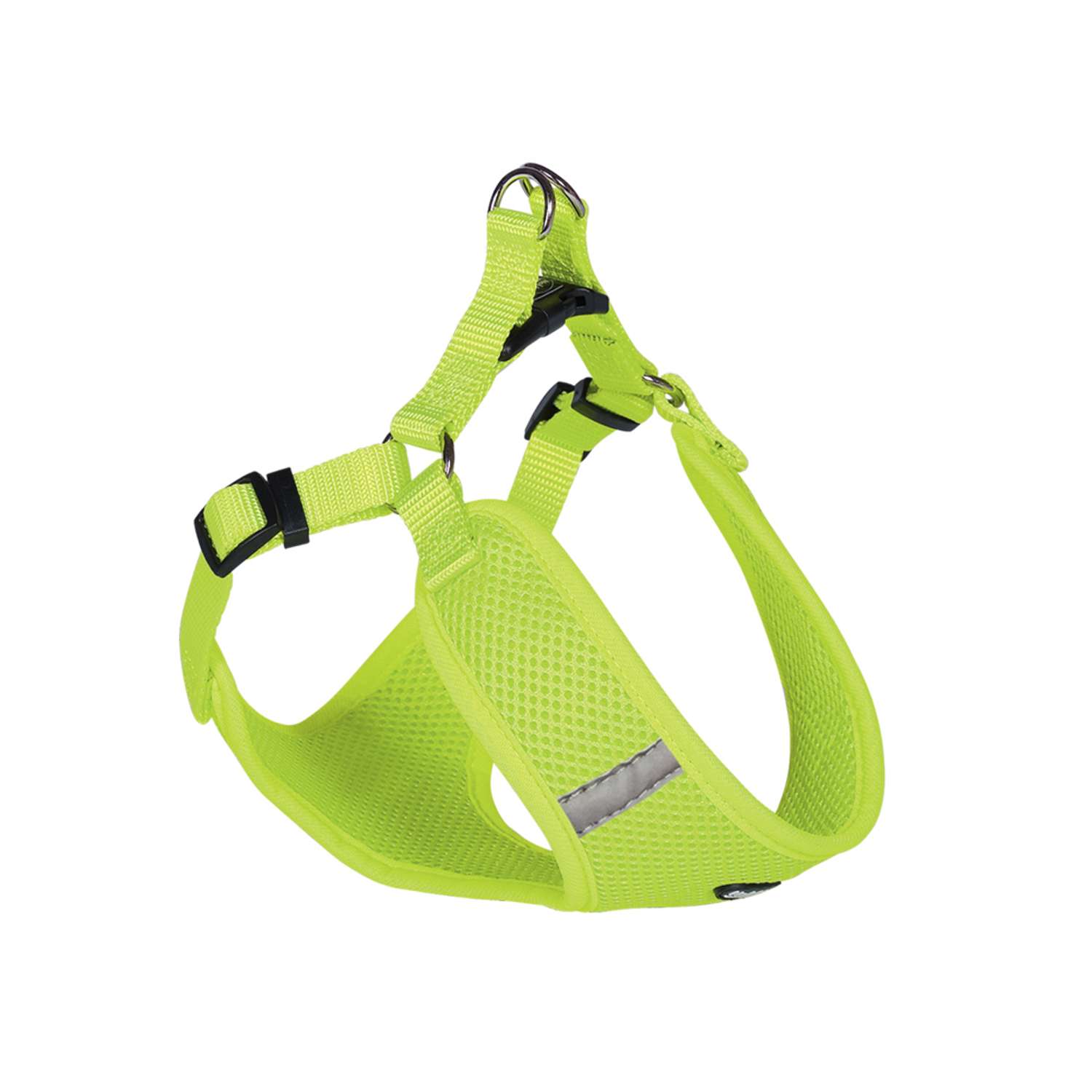 Nobby Mesh Reflect grøn neon hundesele r. L (58-69 cm)