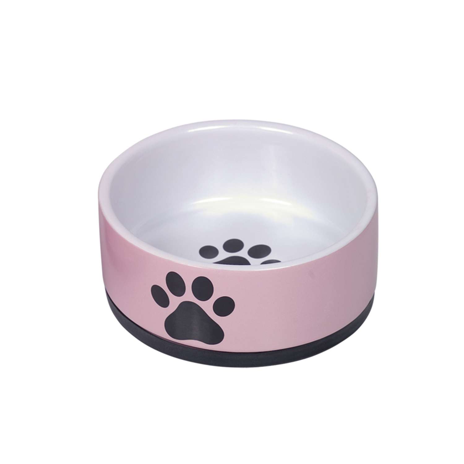 Keramikskål "Paw" - Ø 14 x 6,5 cm, 0,4 l - Pink