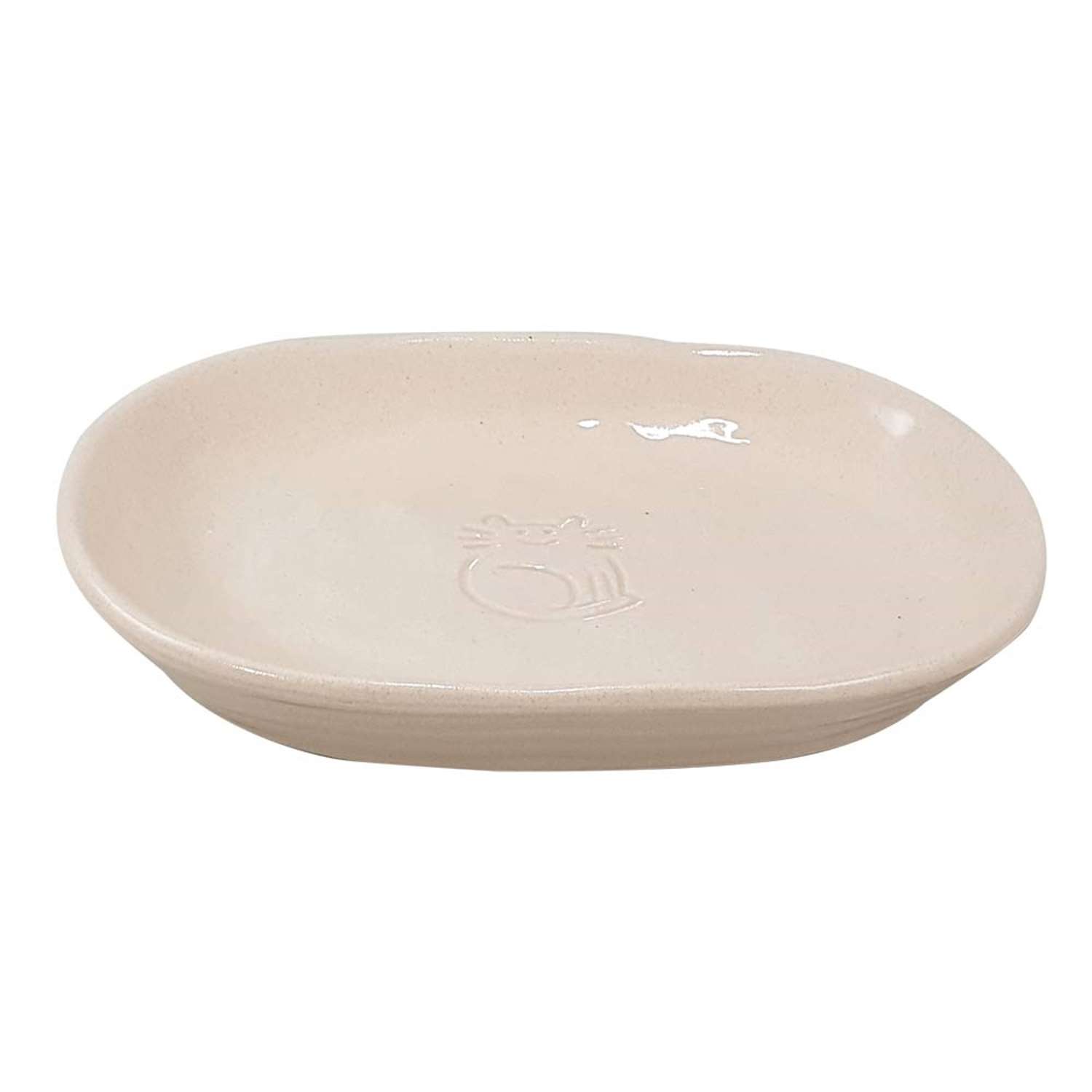 Keramikskål kat Jada - Creme - 0,10 L