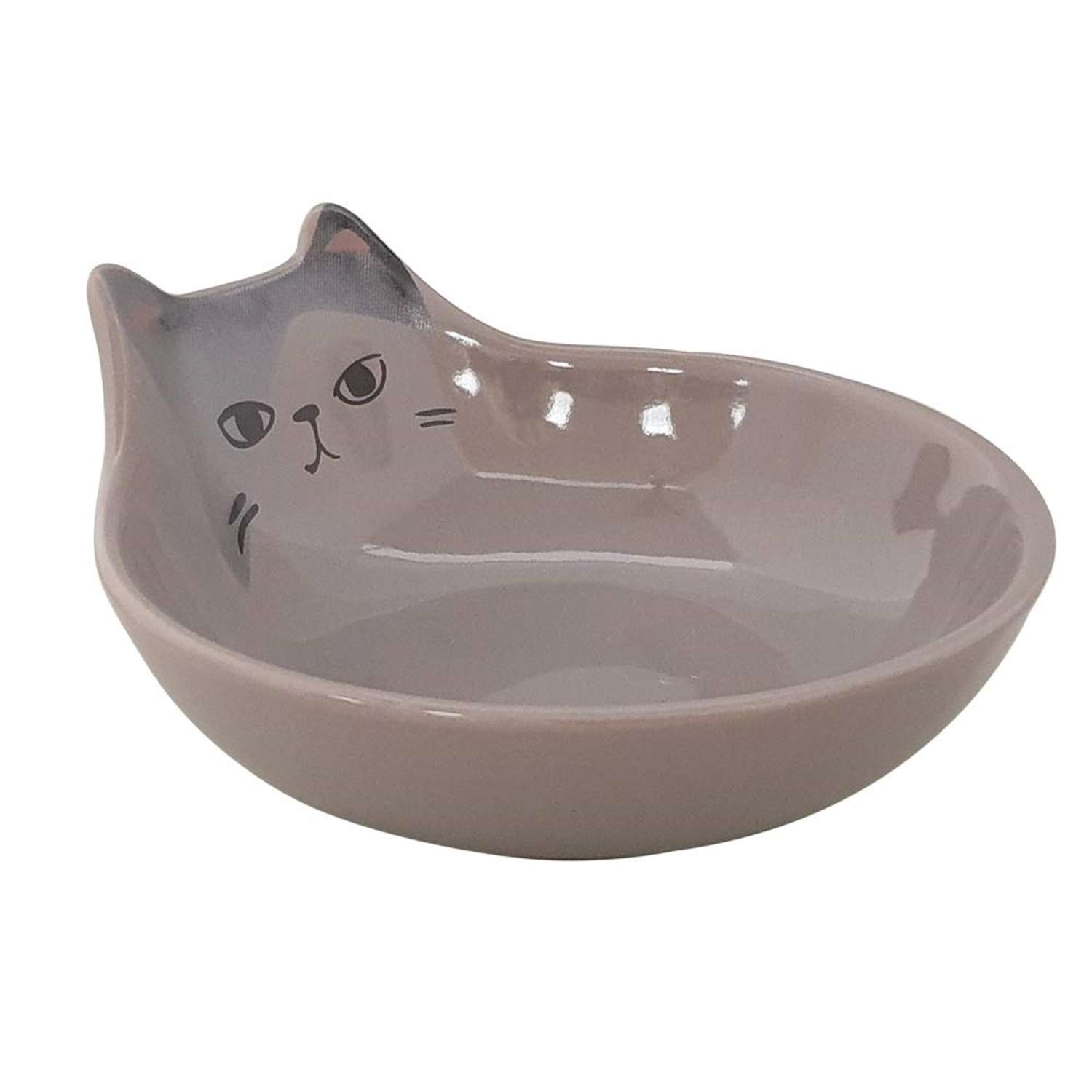 Keramiktallerken "Kato" - Grey - Ø 12 x 5,5 cm, 0,15 l
