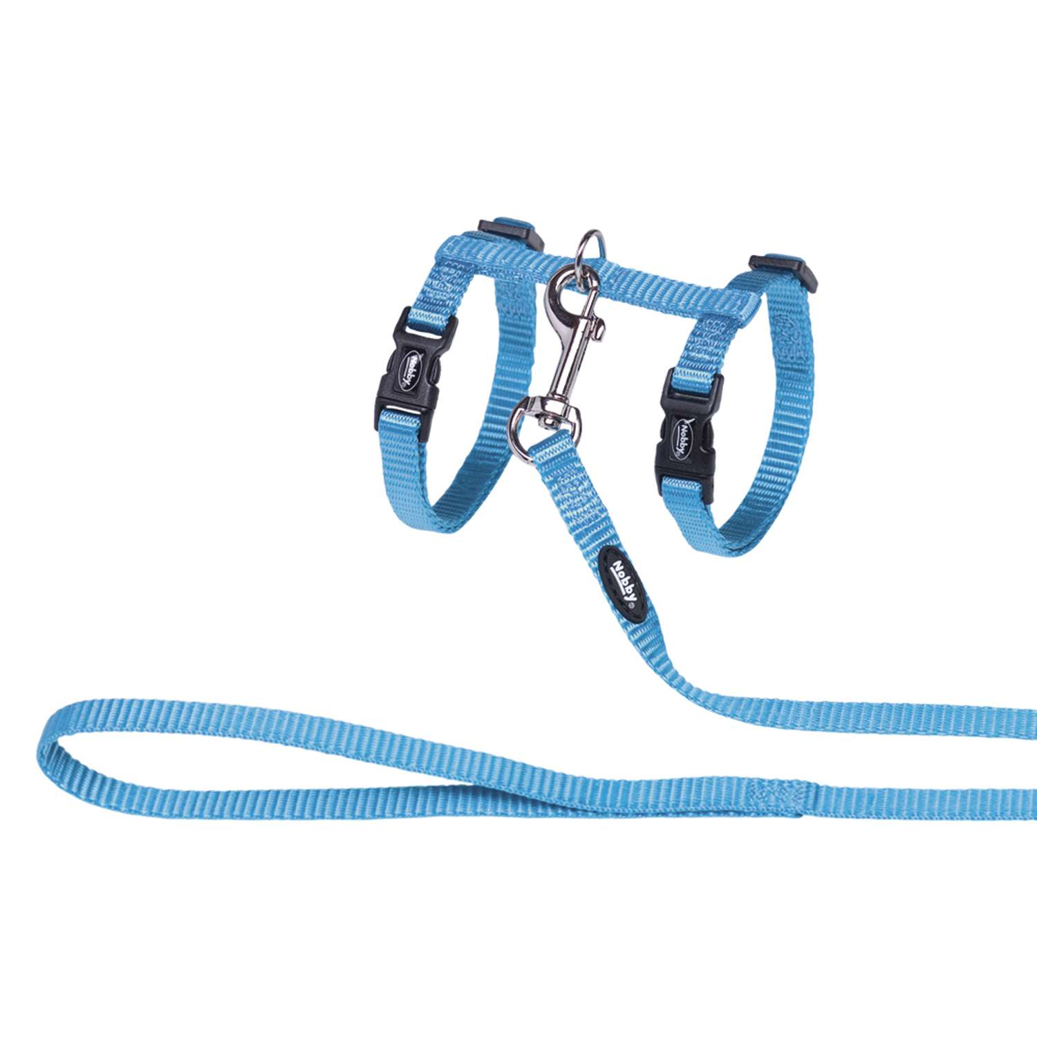 Kattesele + line - Light blue