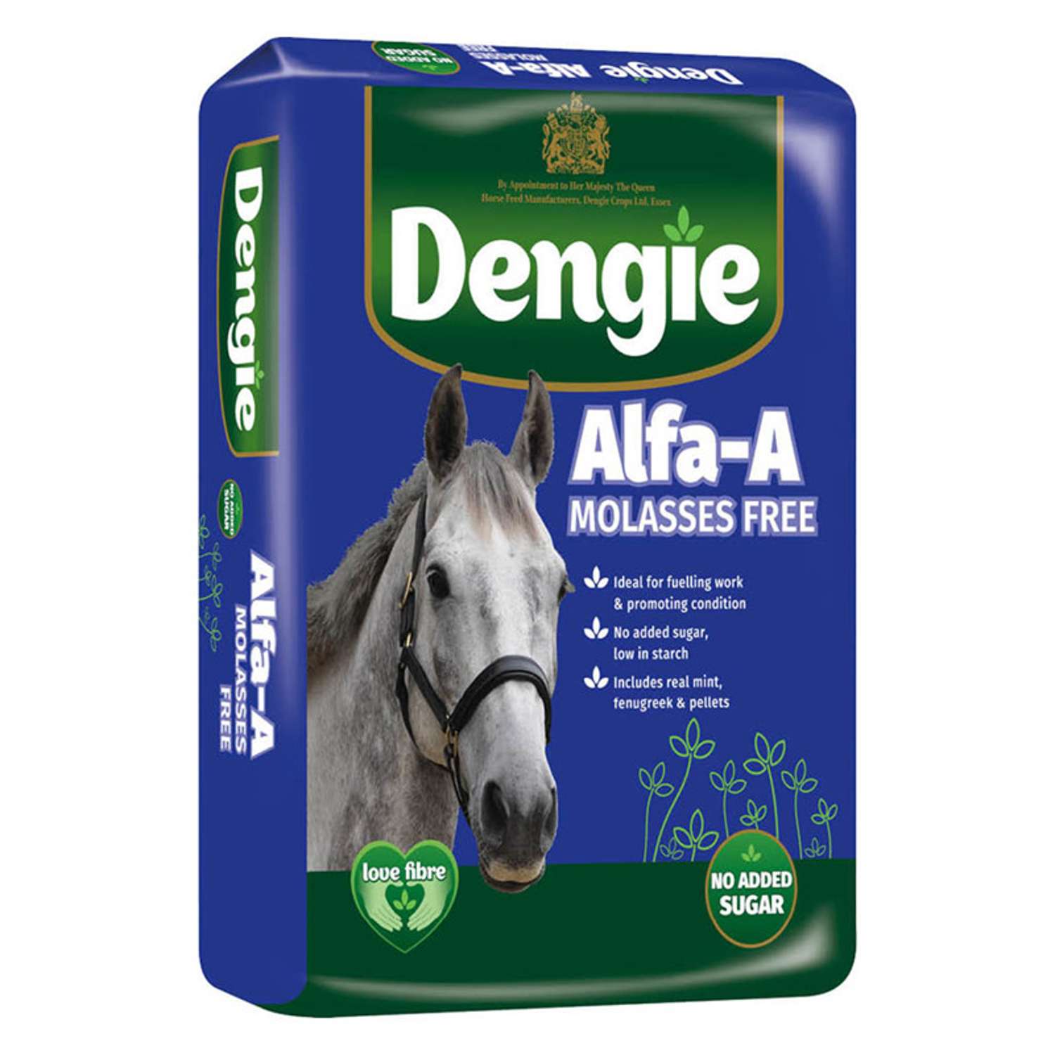 Dengie Alfa-A Melassefri BLÅ - 15 kg - Hestefoder