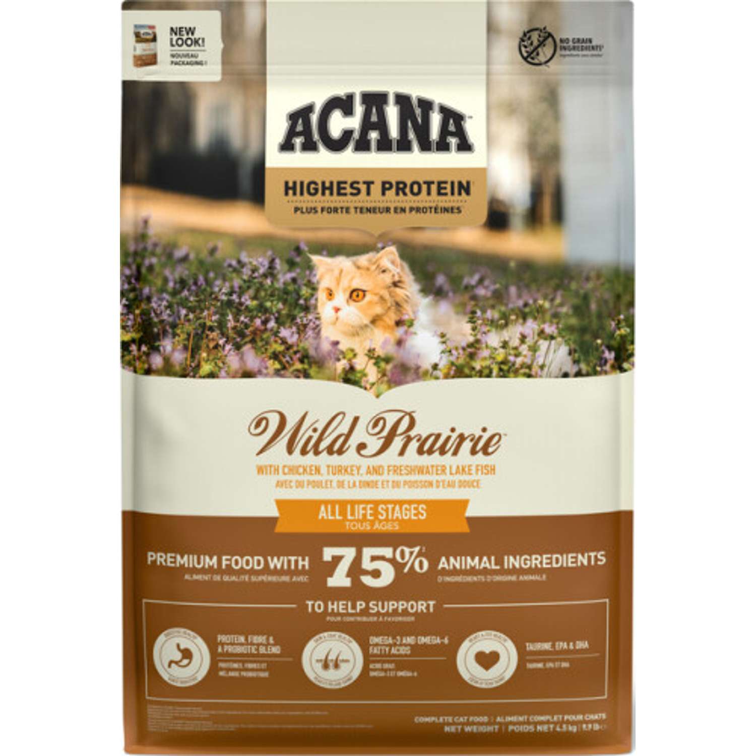 ACANA CAT Highest Protein Wild Prairie - 4,5 kg - Kattemad