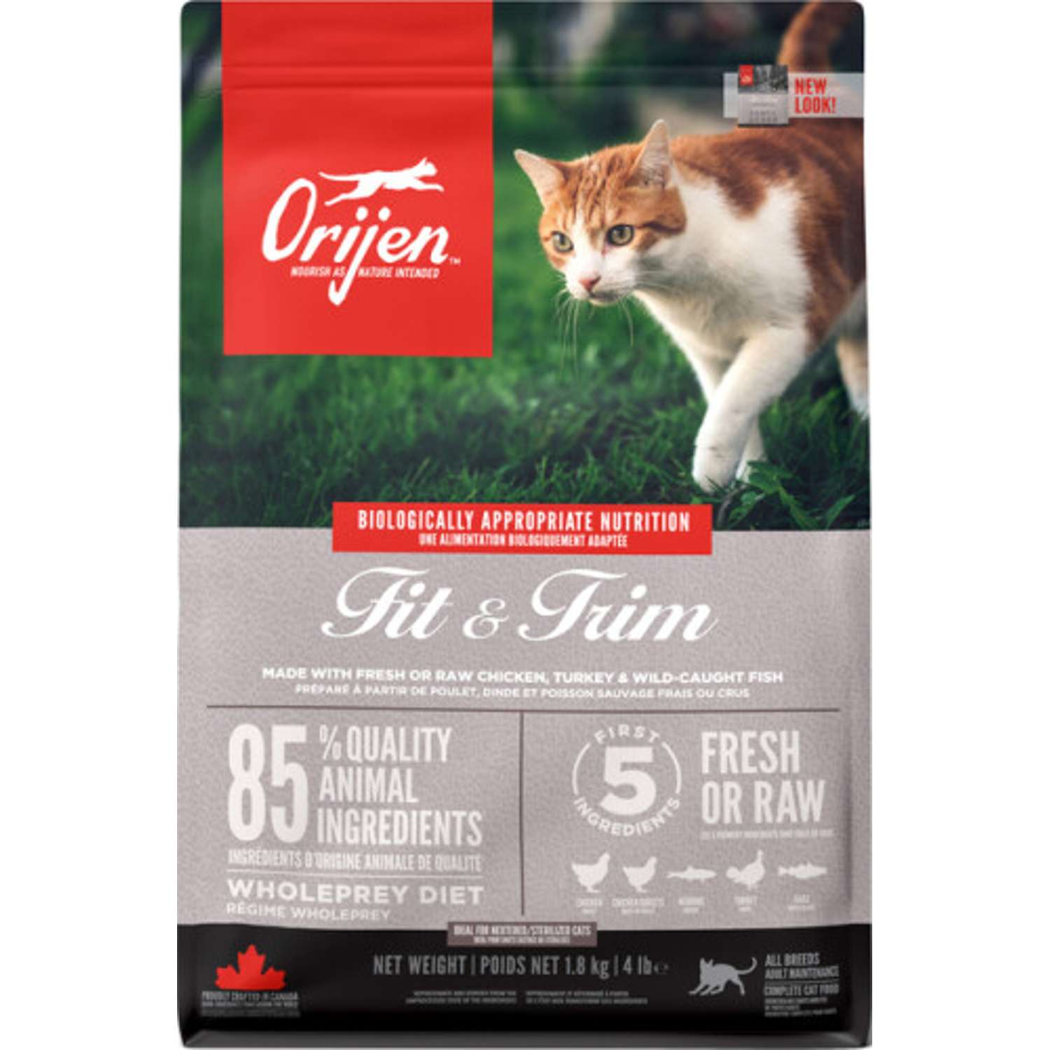 ORIJEN CAT Fit & Trim - 1,8 kg - Kattemad