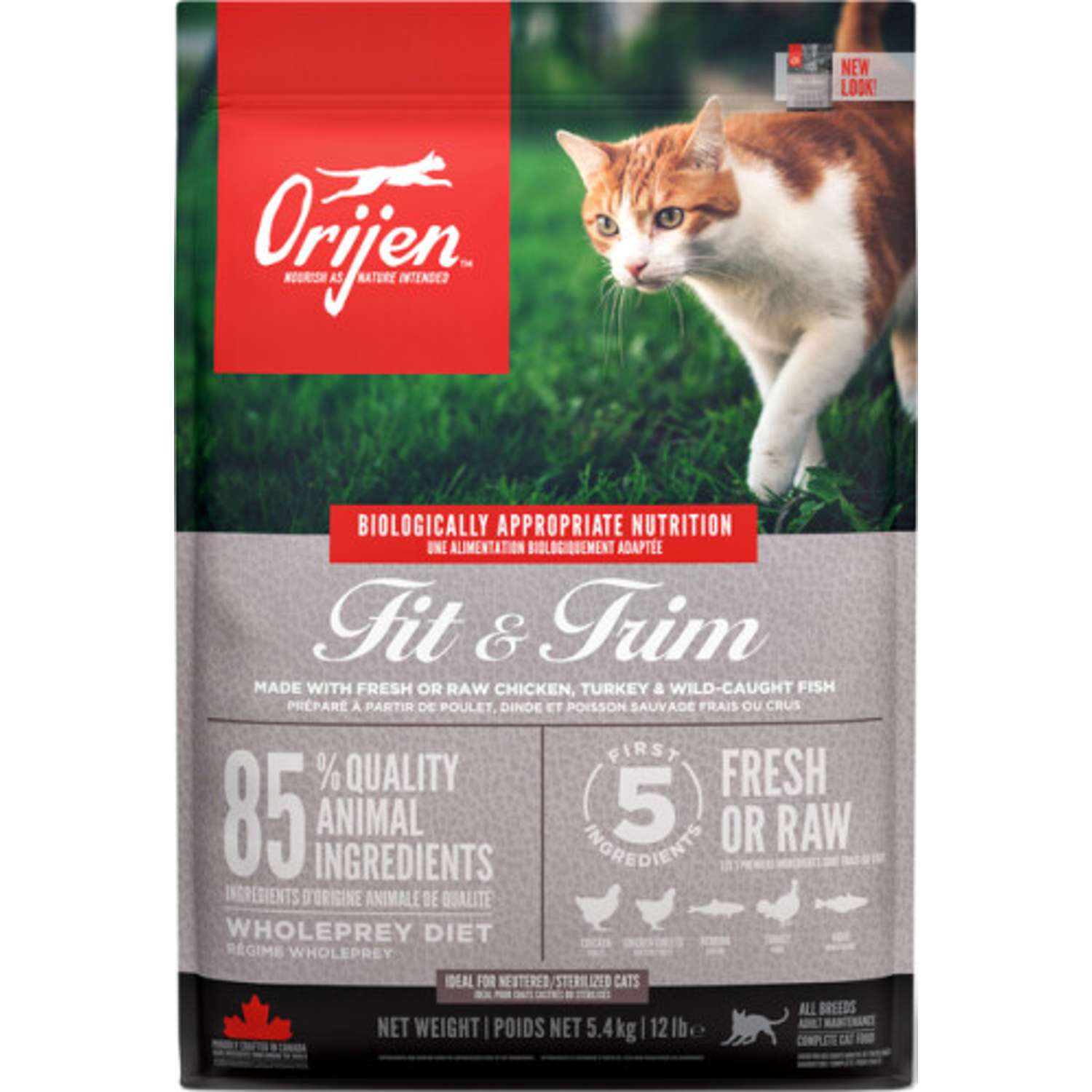 ORIJEN CAT Fit & Trim - 5,4 kg - Kattemad
