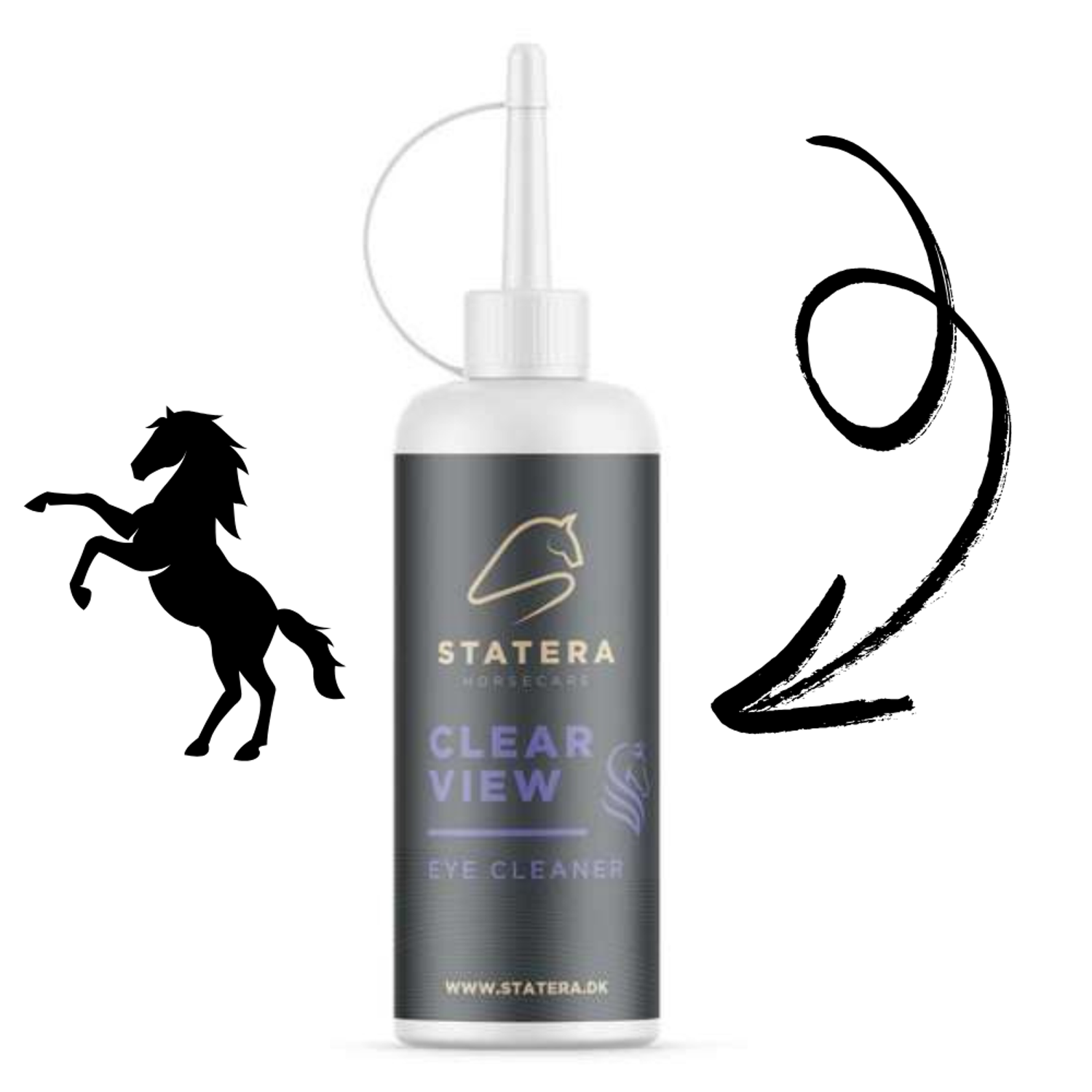 Statera Horsecare Clear View - Eye Cleaner 100 ml - 100 ml billede