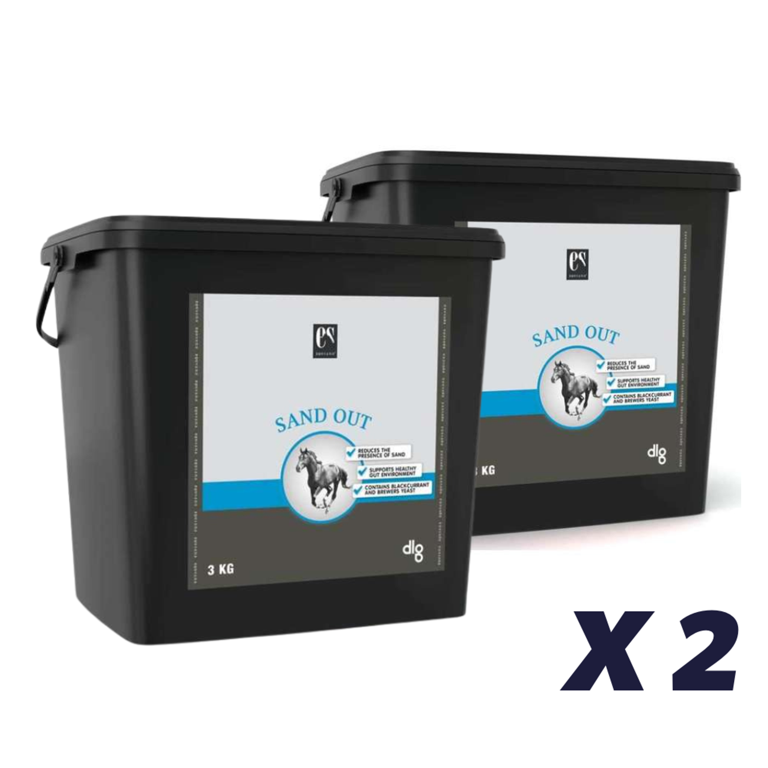 2 x Equsana Sand-Out - 3 kg