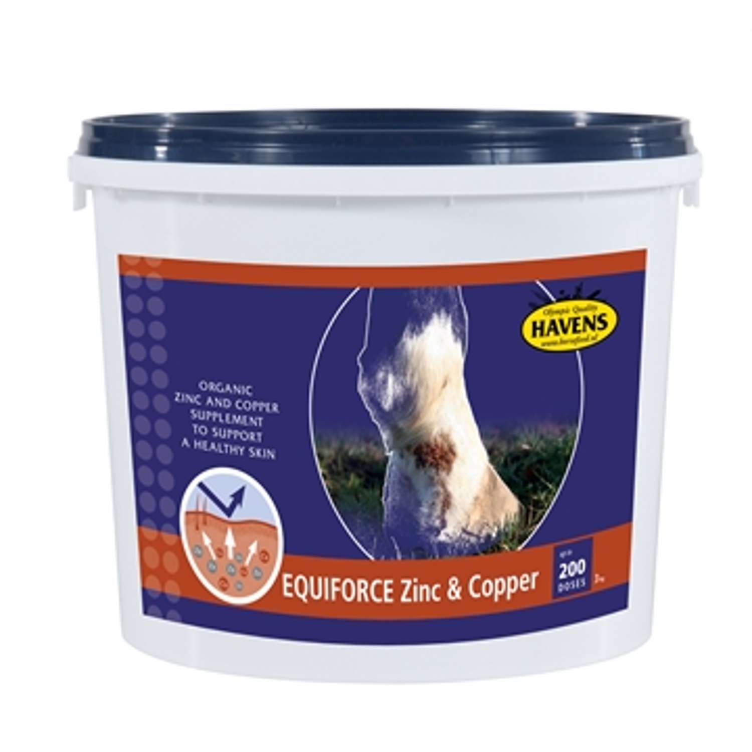 EquiForce Kobber+Zink - 1 kg