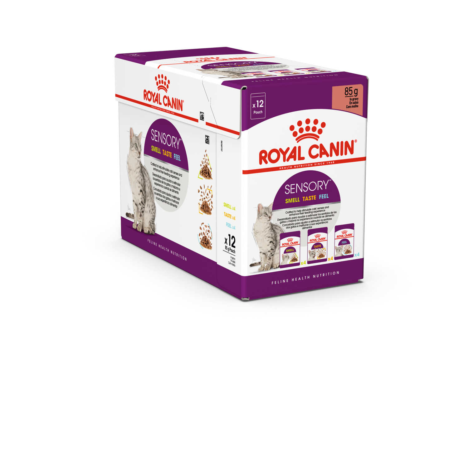 Royal Canin Sensory Mixed box Gravy 12x85g - Kattemad