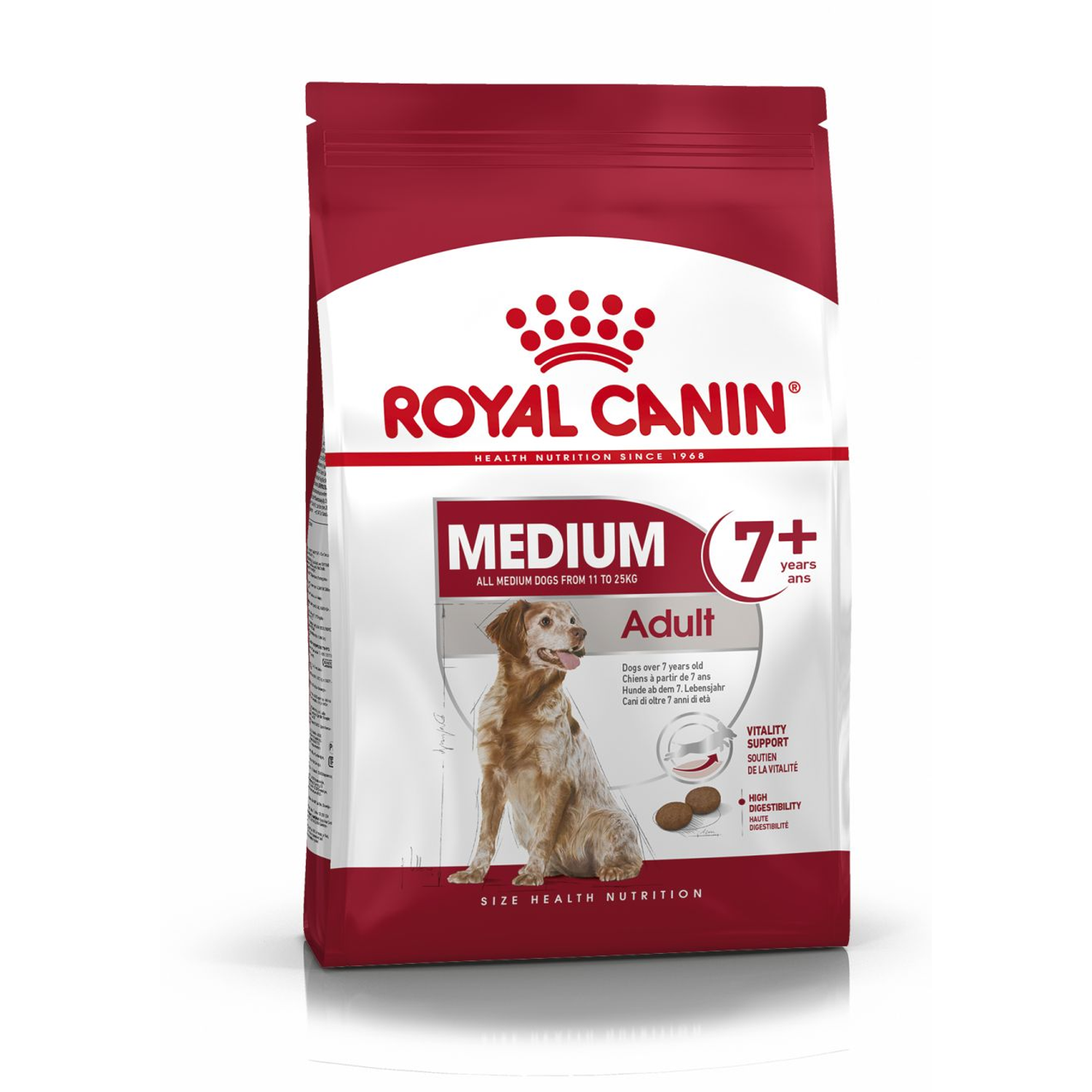 Royal Canin Medium Adult 7+ 15 kg - Hundefoder