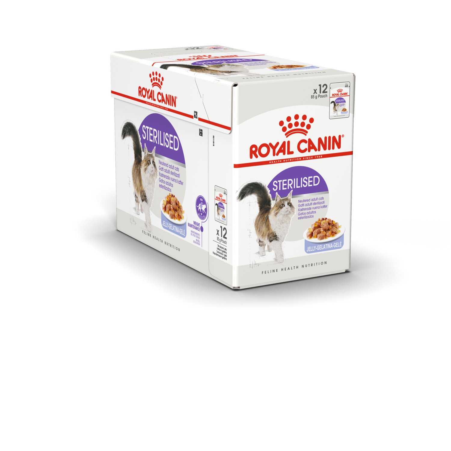 Royal Canin Sterilised Jelly 12x85 g - Kattemad