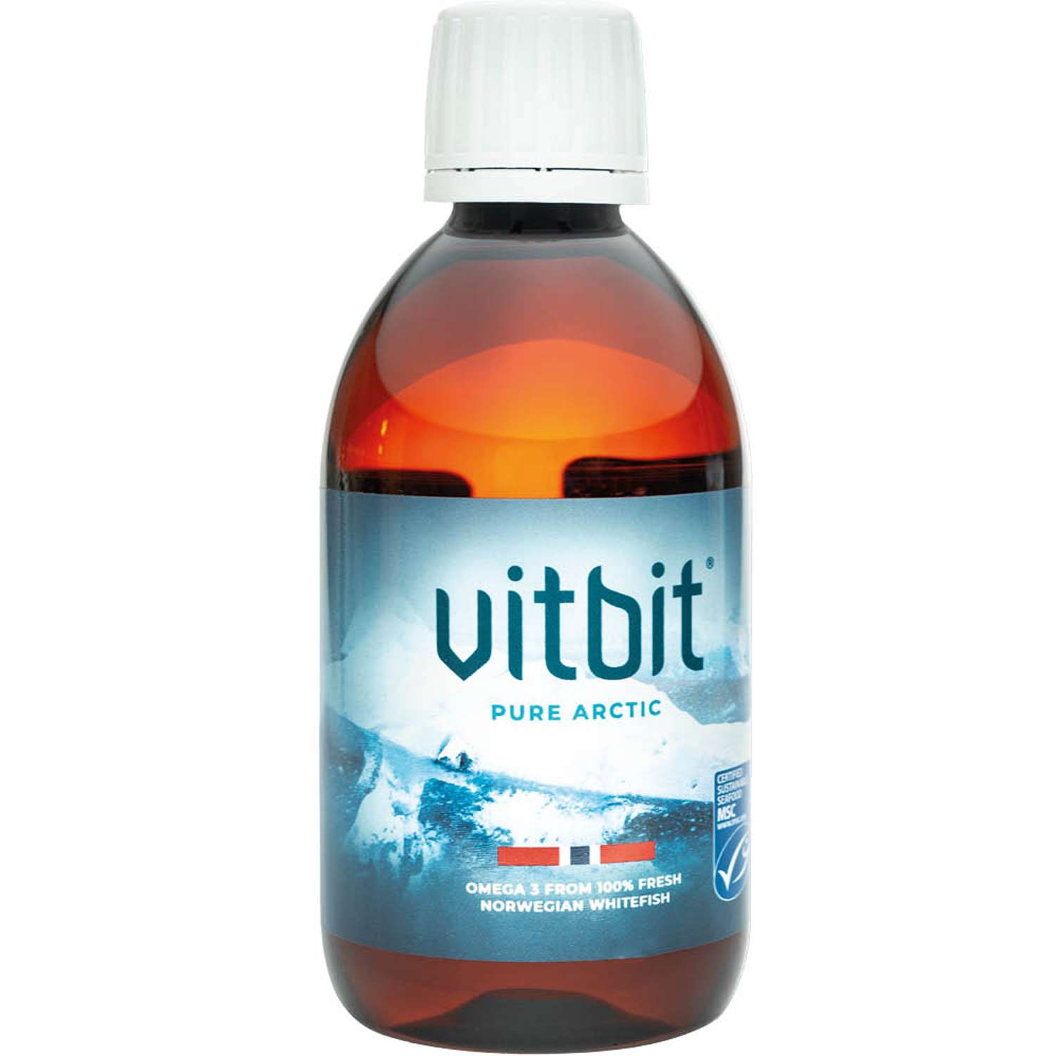 VitBit Pure Arctic fiskeolie/hvid fisk, 300 ml - Hundesnacks / Godbidder