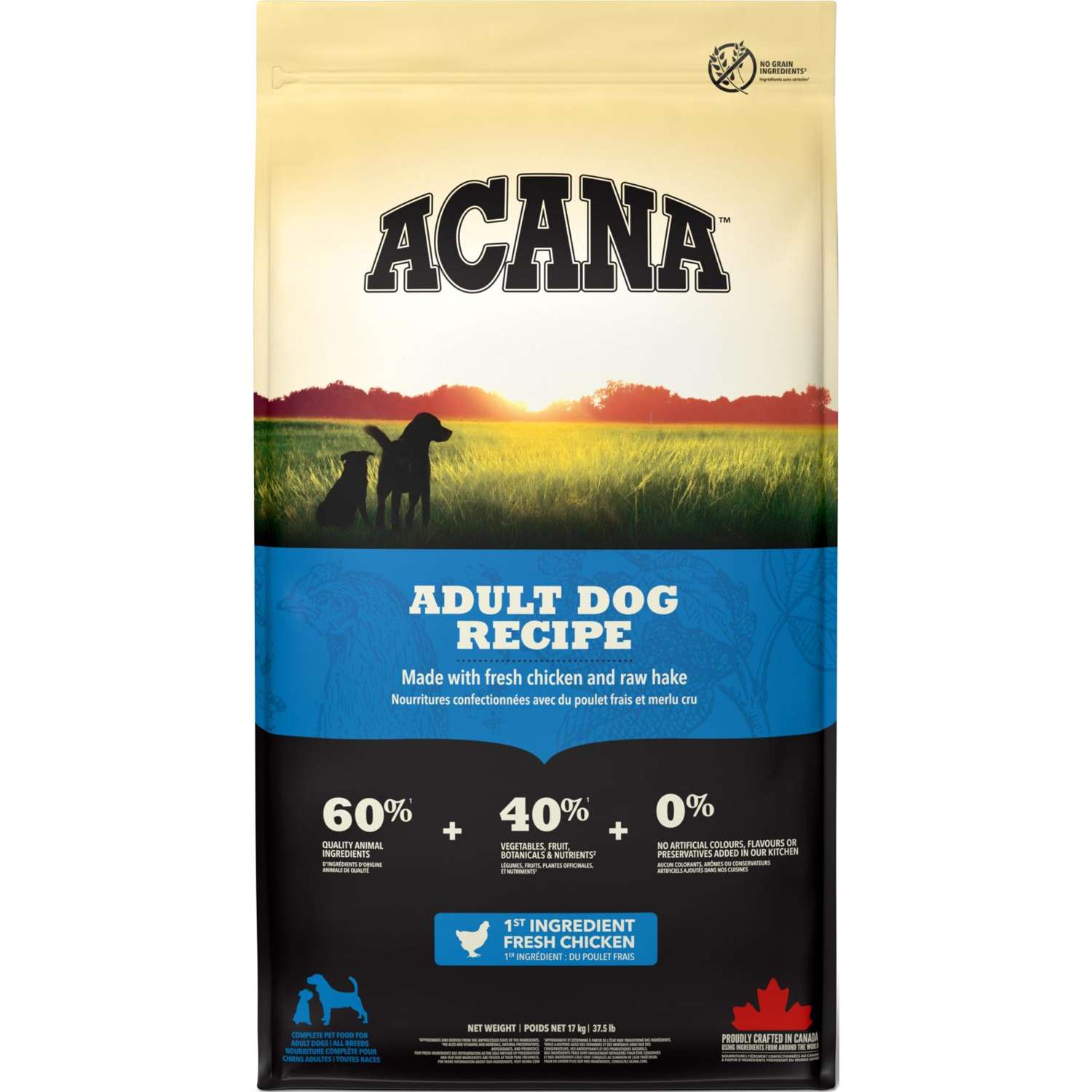 ACANA Dog Range Adult (kylling) 17 kg - Hundefoder