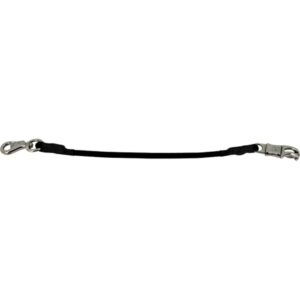 HG Trailerstrop elastisk sort, 65 cm