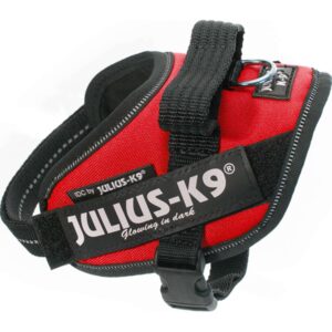 K9 IDC sele, str.: Mini-Mini, rød 40-53 cm