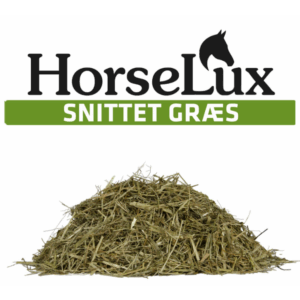 HorseLux Snittet Græs, sæk 12 kg