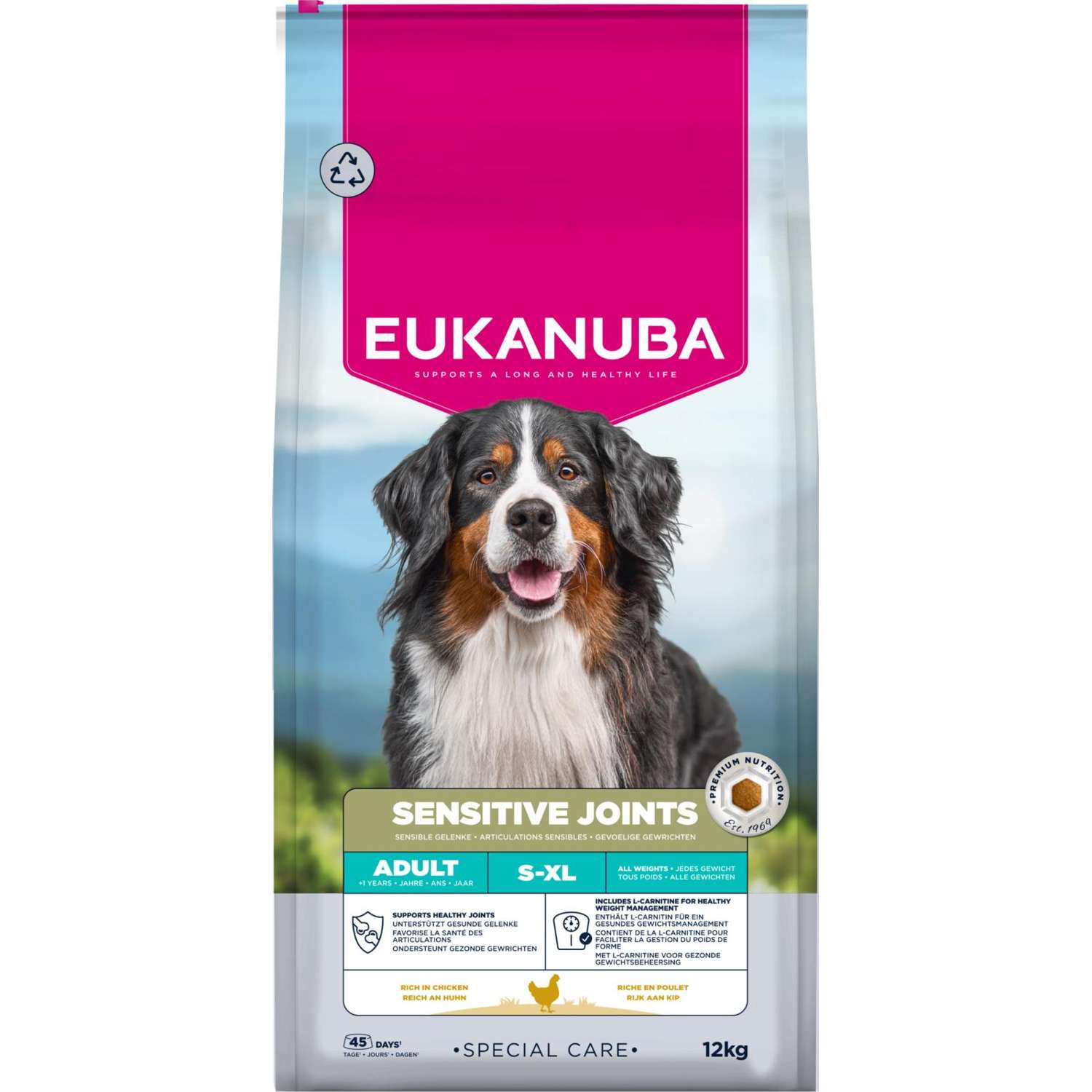 DailyCare Adult All Breeds Sensitive Joints 2,3 kg / 12 kg. - 12 kg. - Hundefoder