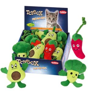 Plys toys VEGI med Catnip