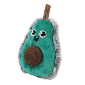 Plys avokado med matatabi stick, 13 cm