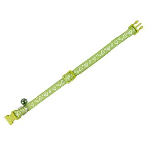 Kattehalsbånd, Heart Light Green