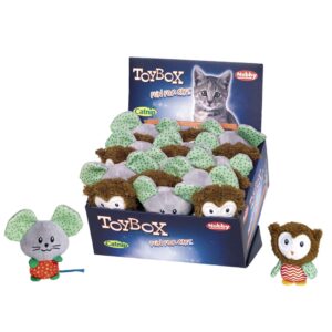 Plys mus og Ugle med Catnip