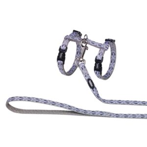 Kattesele + line, Fish Grey