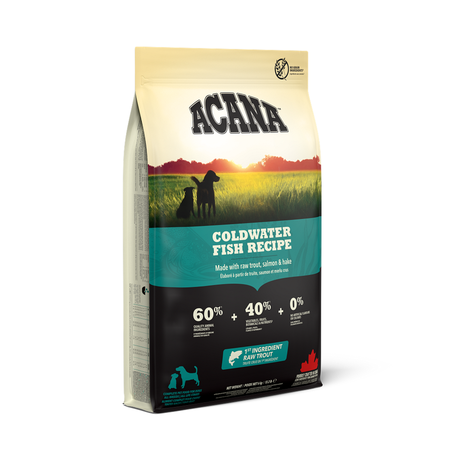 ACANA Coldwater Fish Recipe (ørred, laks og kulmule) – 2 x 2 kg