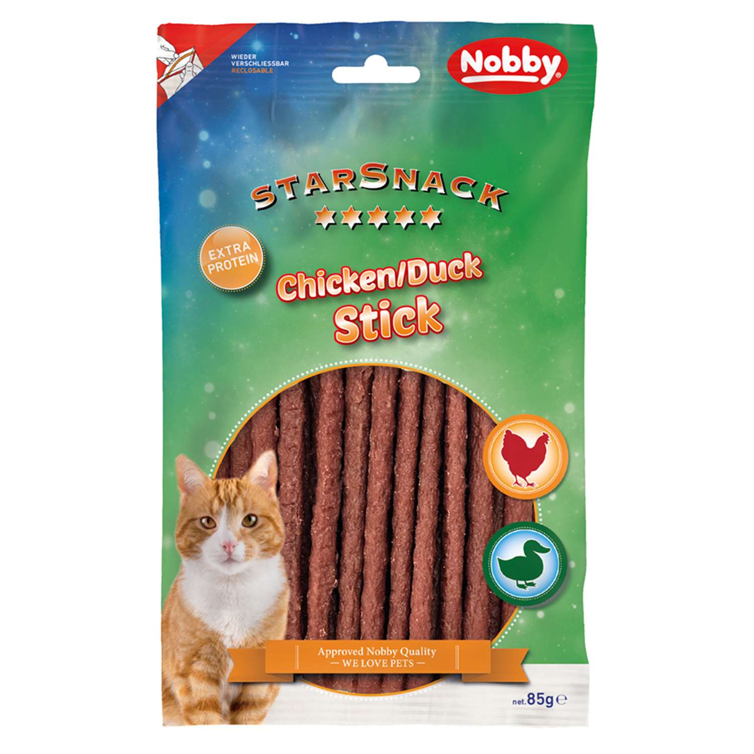 StarSnack Chicken Duck Stick 85 g.