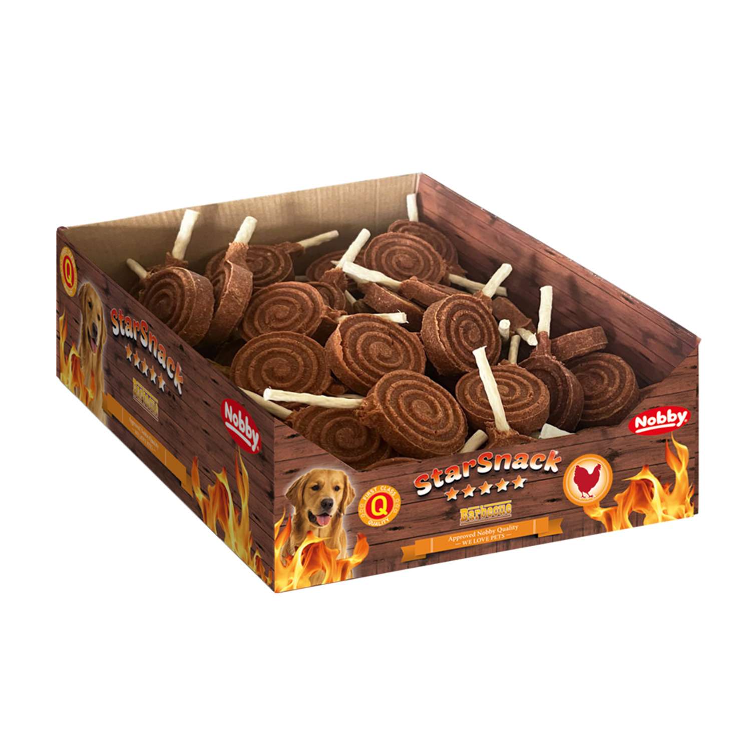 StarSnack Barbecue Chicken Lolli - Hundesnacks / Godbidder