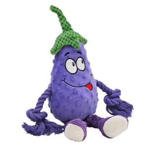 Plys Aubergine med reb 37 cm