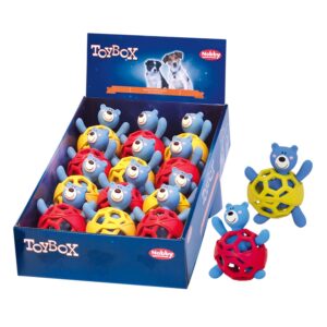 Gummibold med latex bjørn ass.