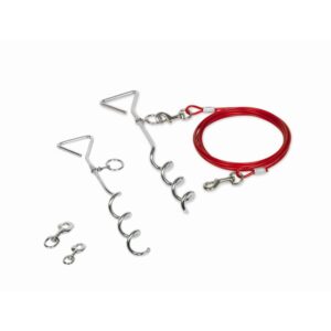 Spyd med kabel, 4,5 m