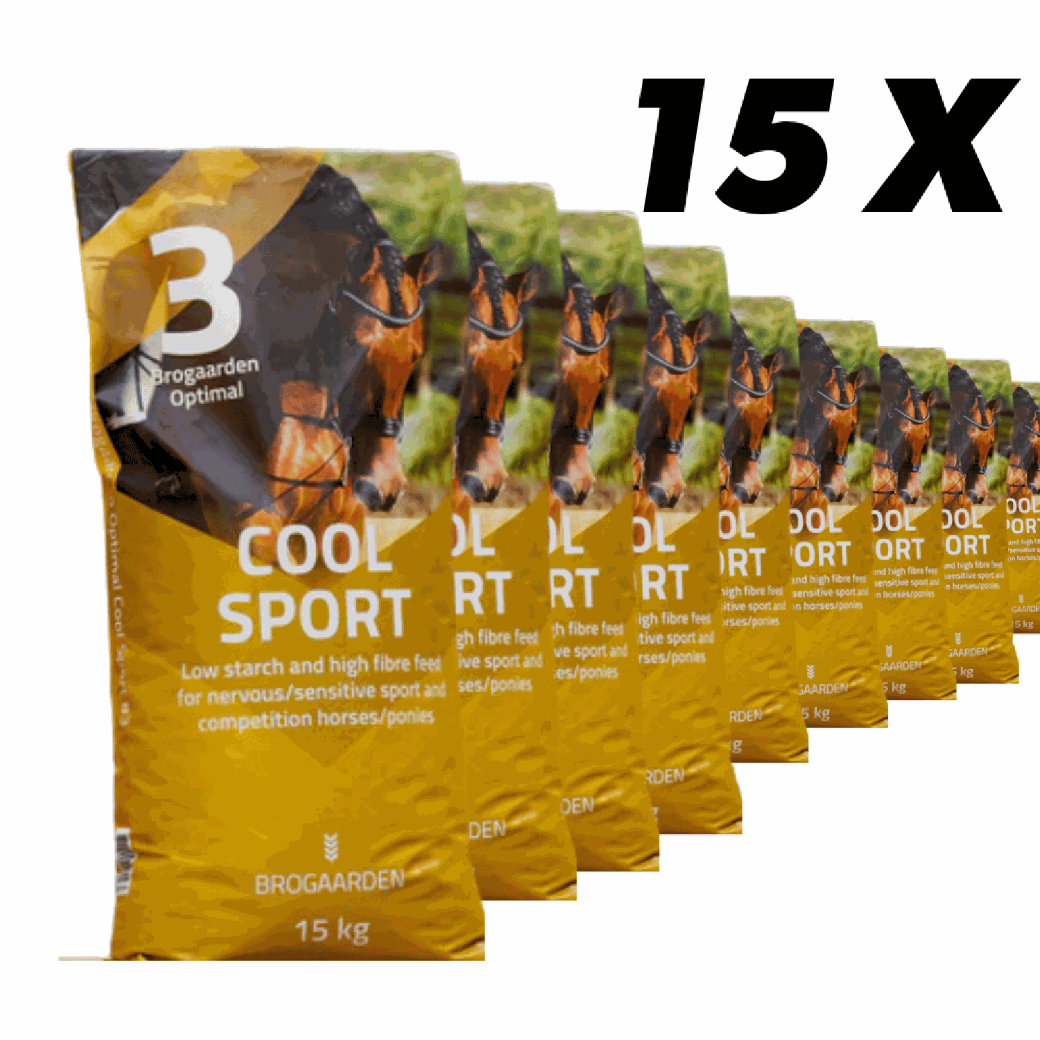 Brogaarden Optimal #3 Cool Sport - 15 x 15 kg