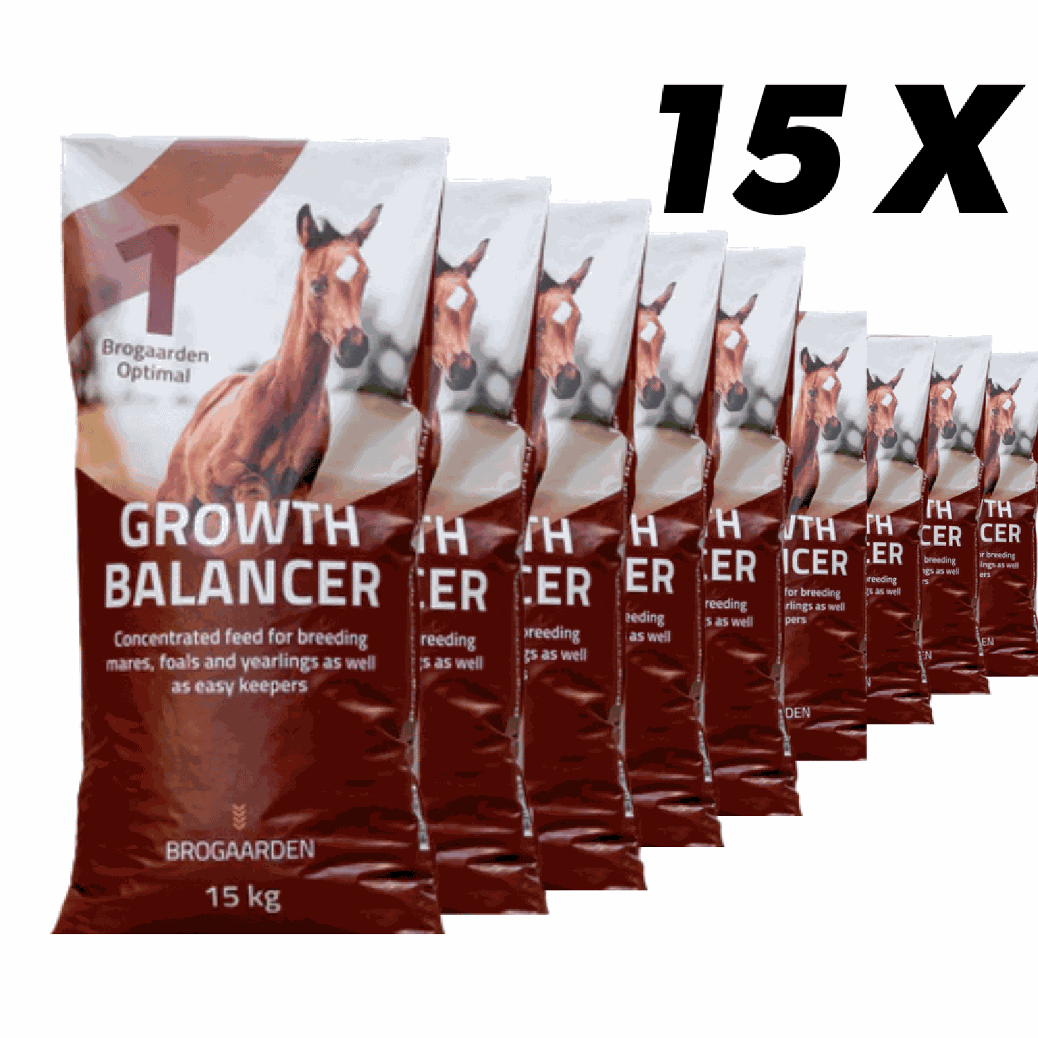 Brogaarden Optimal #1 Growth Balancer – 15 x 15 kg