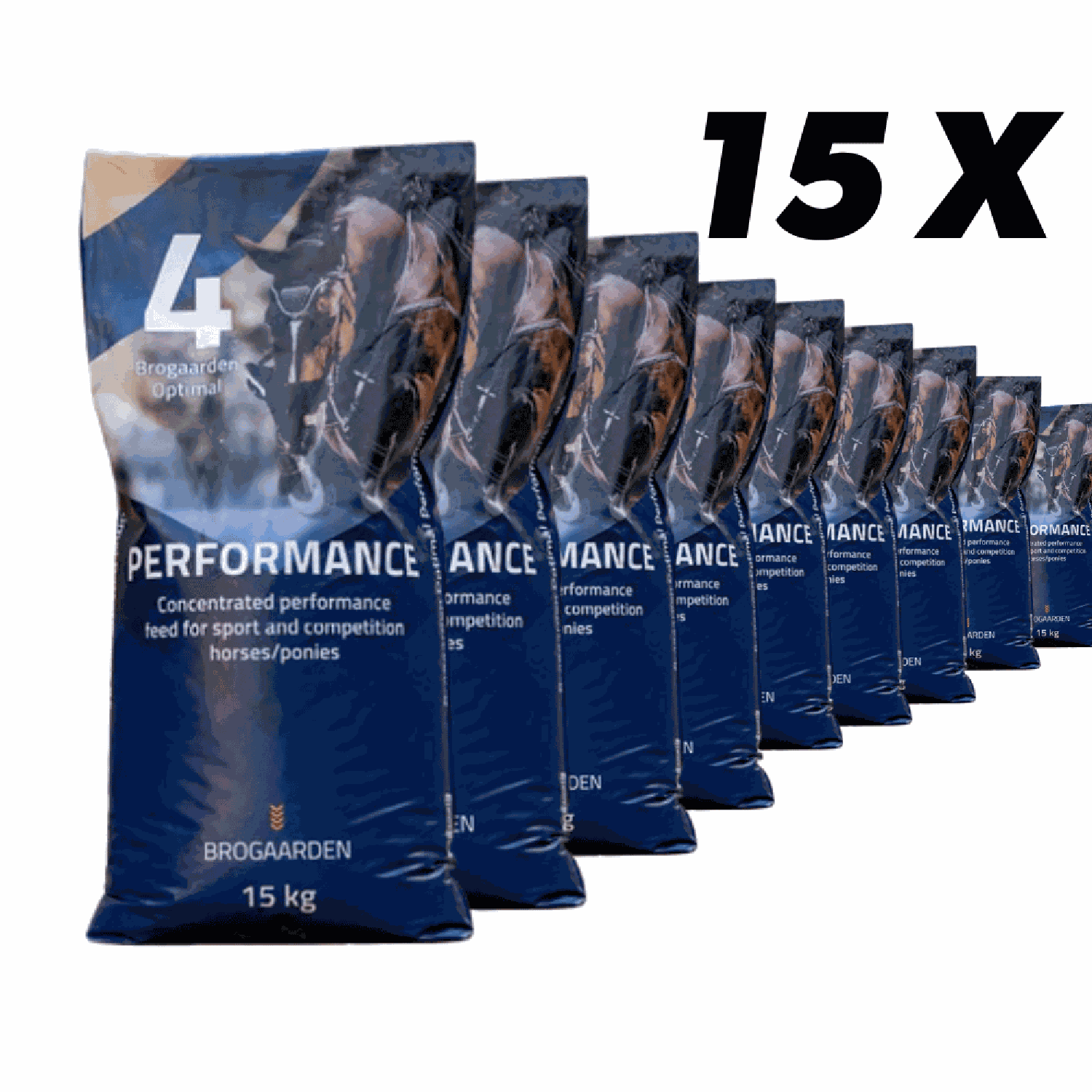 Brogaarden Optimal #4 Performance – 15 x 15 kg