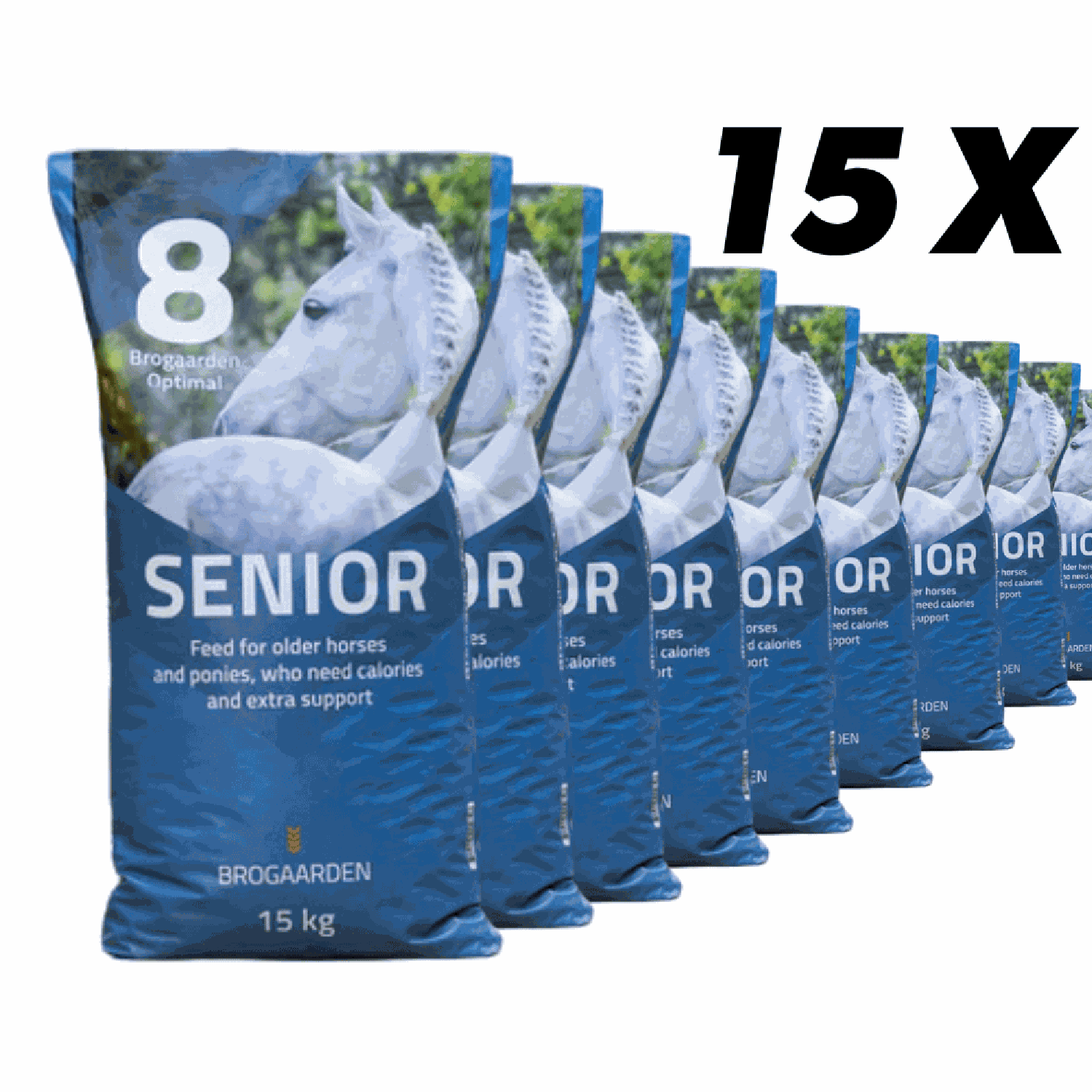 Brogaarden Optimal #8 Senior - 15 x 15 kg